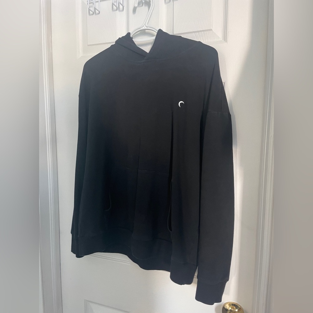 ZYIA Black Hoodie with Logo